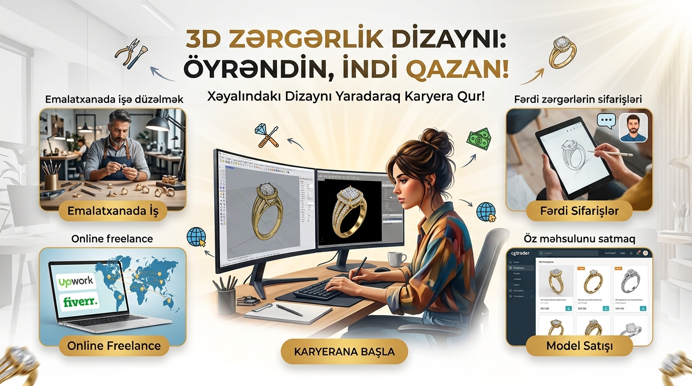 Kursdan sonra: emalatxana, freelance, yoxsa öz satışın?